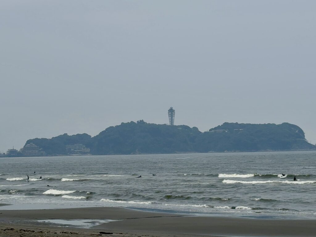 江ノ島を写した写真